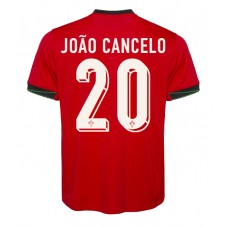 Portugal Joao Cancelo #20 Hjemmedrakt EM 2024 Kortermet